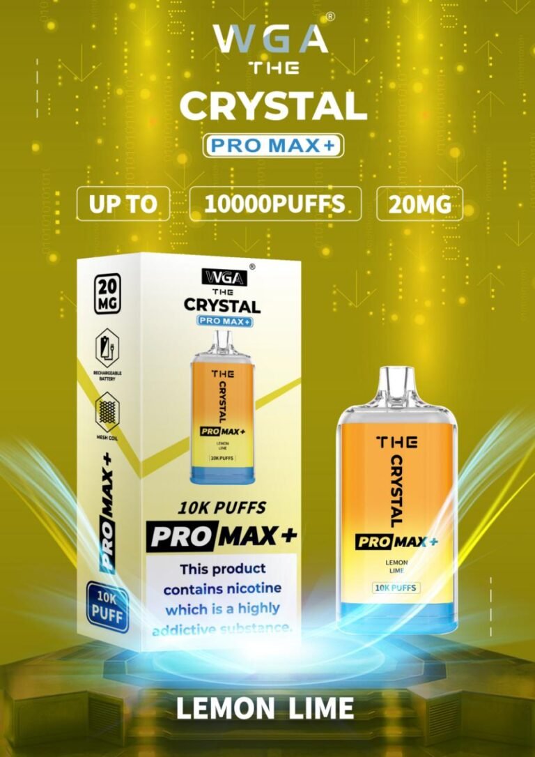 Zesty and Refreshing: Why Crystal Pro Max Lemon Lime is the Ultimate Vape Choice